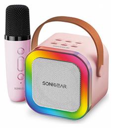 Sonic Gear Ηχείο Karaoke με Ασύρματο Μικρόφωνο και Εφέ Φωτισμού IOX K200