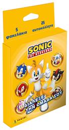 Sonic Hedgehog Stickers Αυτοκολλητα Panini Eco Blister από το Moustakas Toys