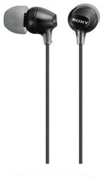 Sony Ακουστικά Ψείρες In Ear MDR-EX15LP Μαύρα από το e-shop