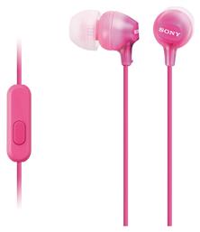 Sony MDR-EX15AP In-ear Handsfree με Βύσμα 3.5mm Ροζ από το e-shop