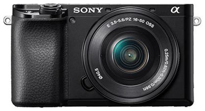 Sony α6100 Kit (E PZ 16-50mm F3.5-5.6 OSS) Μαύρη