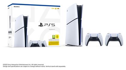 Sony PlayStation 5 Slim 1TB με 2o DualSense (Official Bundle)