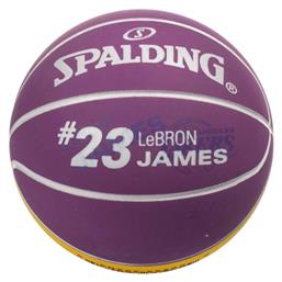 Spalding Παιδικό Τρελομπαλάκι Lebron James Lakers Μωβ