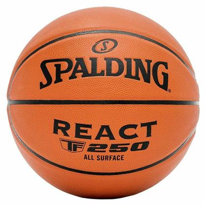 Spalding React TF-250 Μπάλα Μπάσκετ Indoor/Outdoor