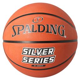 Spalding Silver Series Μπάλα Μπάσκετ Indoor/Outdoor από το Plus4u