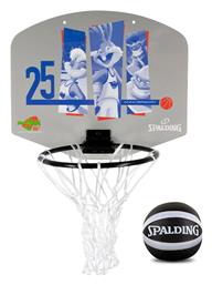 Spalding X Space Jam 25th Mini Μπασκέτα Δωματίου με Μπάλα