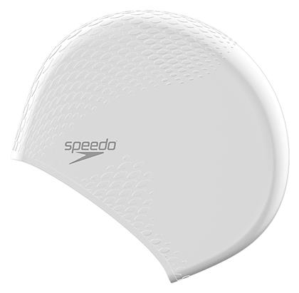 Speedo Bubble Active Σκουφάκι Κολύμβησης Ενηλίκων από Σιλικόνη Λευκό από το Plus4u