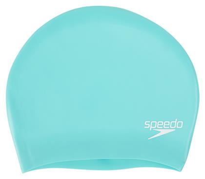 Speedo Long Hair Σκουφάκι Κολύμβησης Ενηλίκων από Σιλικόνη Τιρκουάζ για Μακριά Μαλλιά από το Outletcenter