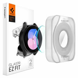 Spigen 2-Pack Tempered Glass Προστατευτικό Οθόνης για το Galaxy Watch 4 40mm