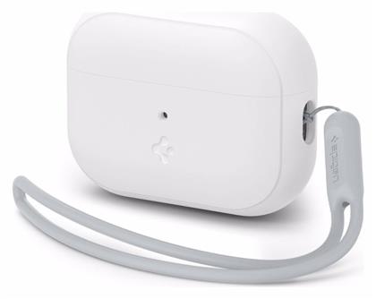 Spigen Fit Θήκη Σιλικόνης με Γάντζο White/Grey για Apple AirPods Pro 2 από το e-shop