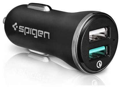 Spigen Φορτιστής Αυτοκινήτου με Θύρες 2xUSB-A