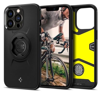 Spigen Gearlock Βάση Στήριξης Ποδηλάτου για Κινητό iPhone 13 Pro Μαύρη