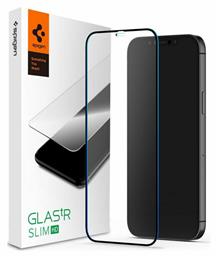 Spigen GLAS.tR FullCover HD Full Glue Full Face Tempered Glass (iPhone 12 / 12 Pro) από το Public