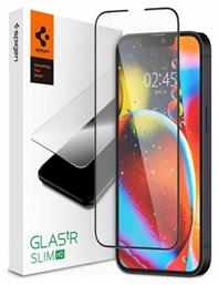 Spigen GLAS.tR Slim 2.5D Full Face Tempered Glass (iPhone 14 / 13 / 13 Pro)