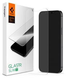 Spigen GLAS.TR Slim Clear Full Glue Tempered Glass (iPhone 12 / 12 Pro) από το Public