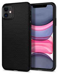 Spigen Liquid Air Back Cover Σιλικόνης Μαύρο (iPhone 11)