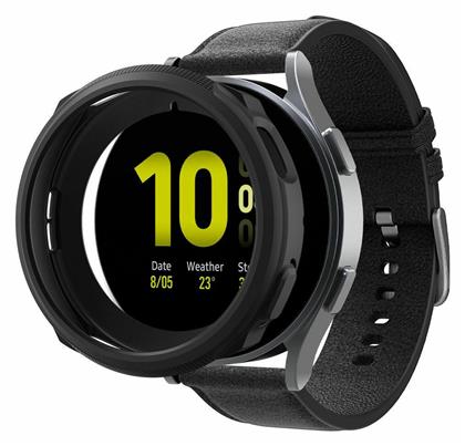 Spigen Liquid Air Θήκη Σιλικόνης σε Μαύρο χρώμα για το Galaxy Watch 4 / 5 44mm