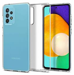 Spigen Liquid Crystal Back Cover Σιλικόνης Διάφανο (Galaxy A52 / A52s)