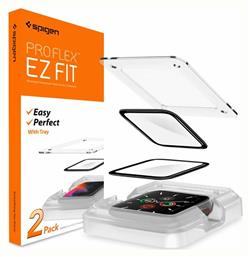 Spigen ProFlex EZ Fit Full Face Tempered Glass Προστατευτικό Οθόνης για το Apple Watch 44mm