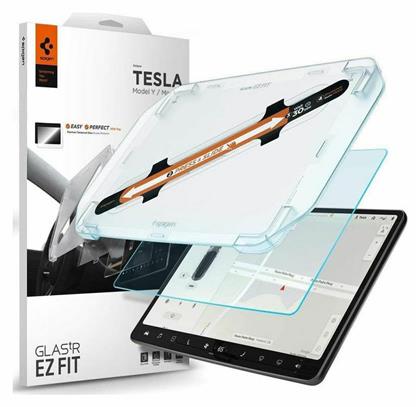 Spigen Προστατευτικό Οθόνης Ηχοσυστήματος Αυτοκινήτου Tempered Glass for Tesla Model Y/3