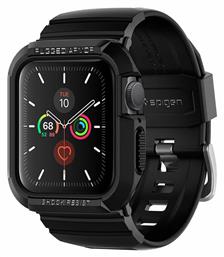 Spigen Rugged Armor Pro Λουράκι Σιλικόνης Μαύρο (Apple Watch 38/40/41mm)