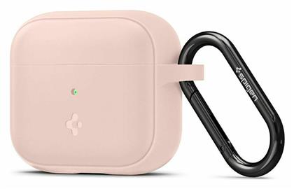 Spigen Silicone Fit Θήκη Σιλικόνης με Γάντζο Pink Sand για Apple AirPods 3