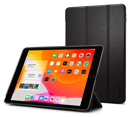 Spigen Smart Fold Flip Cover Δερματίνης / Σιλικόνης Μαύρο (iPad 2019/2020/2021 10.2'') από το e-shop