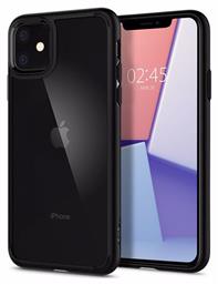 Spigen Ultra Hybrid Back Cover Πλαστικό Clear/Matte Black (iPhone 11) από το Public