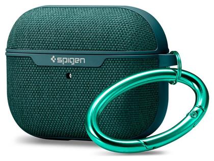 Spigen Urban Fit Θήκη Σιλικόνης με Γάντζο σε Πράσινο χρώμα για Apple AirPods Pro από το e-shop