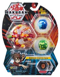 Spin Master Παιχνίδι Μινιατούρα Bakugan Baku Starter Pack για 6+ Ετών (Διάφορα Σχέδια) 1τμχ από το Moustakas Toys