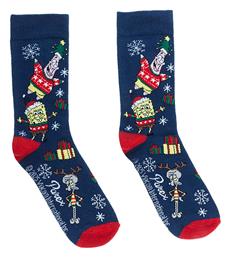 Spongebob 50232003 Γυναικείες Χριστουγεννιάτικες Κάλτσες Μπλε