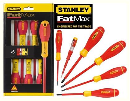 Stanley Σετ 6 Κατσαβίδια Ηλεκτρολόγου VDE 1000V από το e-shop