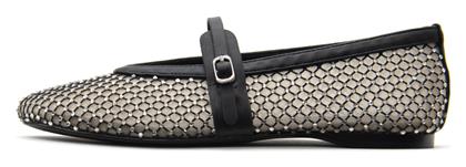 Steve Madden Γυναικείες Μπαλαρίνες Μυτερές με Λουράκι σε Μαύρο Χρώμα