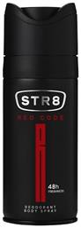 STR8 Red Code Αποσμητικό 48h σε Spray 150ml από το Galerie De Beaute