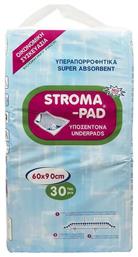 Stroma Pad Υποσέντονα Ακράτειας 60x90cm 30τμχ