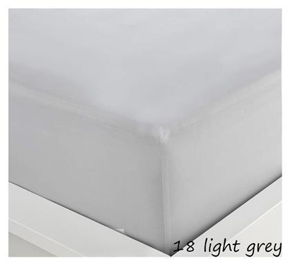 Sunshine Σεντόνι King Size με Λάστιχο 180x200x20εκ. Menta 152 Light Grey 18