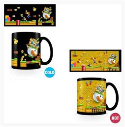 Pyramid International Super Mario Bros - Gold Coin Rush Heat Change Κούπα Κεραμική Μαύρη