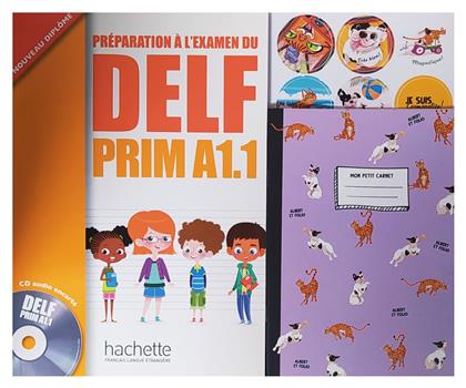 Super Pack: Delf Prim A1, Mon Petit Carnet + Stickers από το e-shop