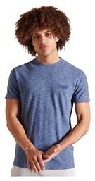 Superdry Ανδρικό T-shirt Μπλε Μονόχρωμο