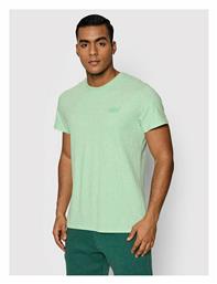 Superdry Ανδρικό T-shirt Πράσινο Μονόχρωμο