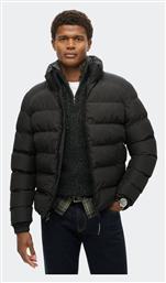 Superdry Μπουφάν Puffer Black από το Karakikes