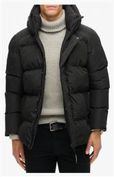 Superdry Μπουφάν Puffer Μαύρο