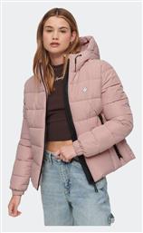 Superdry Μπουφάν Puffer Ροζ