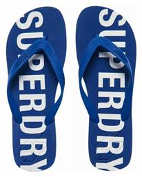 Superdry Code Essential Ανδρικά Flip Flops Μπλε