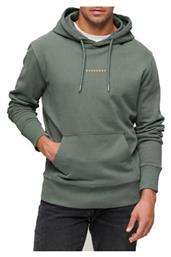 Superdry Code Φούτερ Balsam Green με Κουκούλα