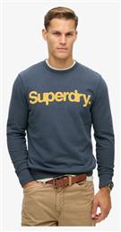 Superdry Φούτερ Μπλε