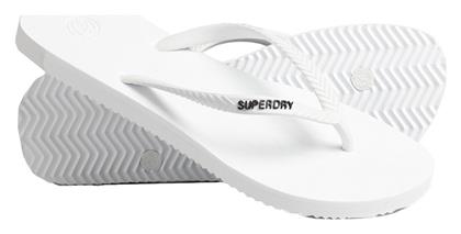 Superdry Ovin Flip Flops σε Λευκό Χρώμα