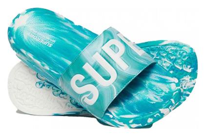 Superdry Slides σε Γαλάζιο Χρώμα