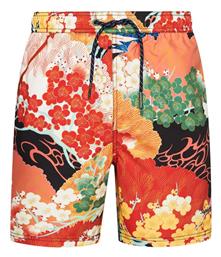 Superdry Vintage Hawaiian Ανδρικό Μαγιό Σορτς Πορτοκαλί Floral