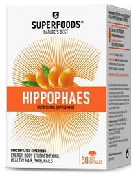 Superfoods Ιπποφαές 50 μαλακές κάψουλες Ιπποφαές